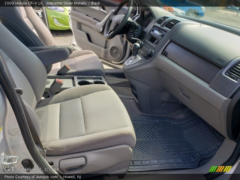 Alabaster Silver Metallic / Black 2009 Honda CR-V LX