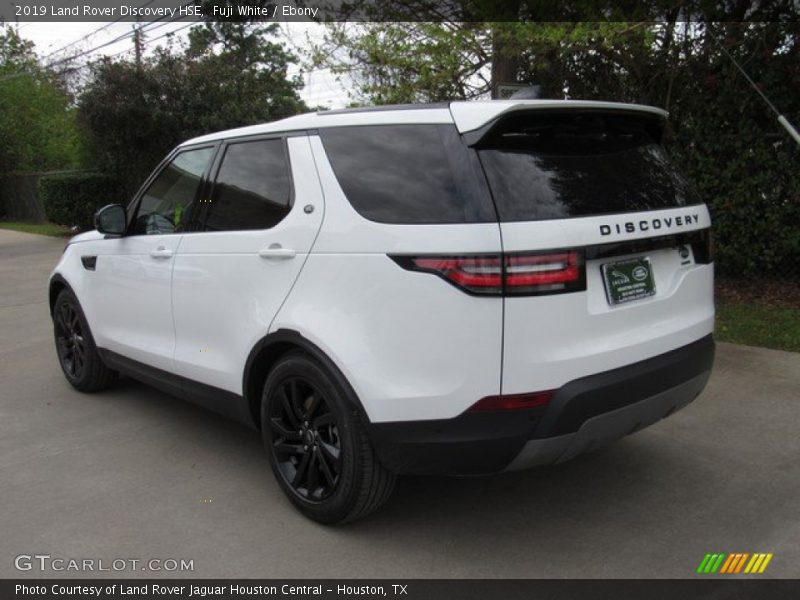 Fuji White / Ebony 2019 Land Rover Discovery HSE