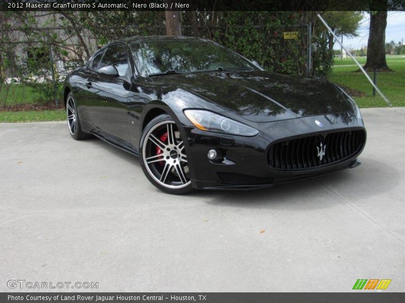 Nero (Black) / Nero 2012 Maserati GranTurismo S Automatic