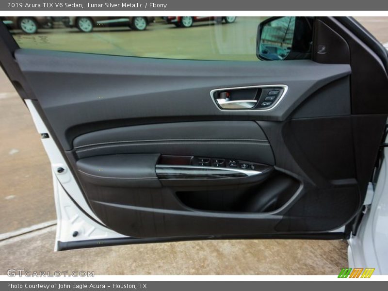 Lunar Silver Metallic / Ebony 2019 Acura TLX V6 Sedan