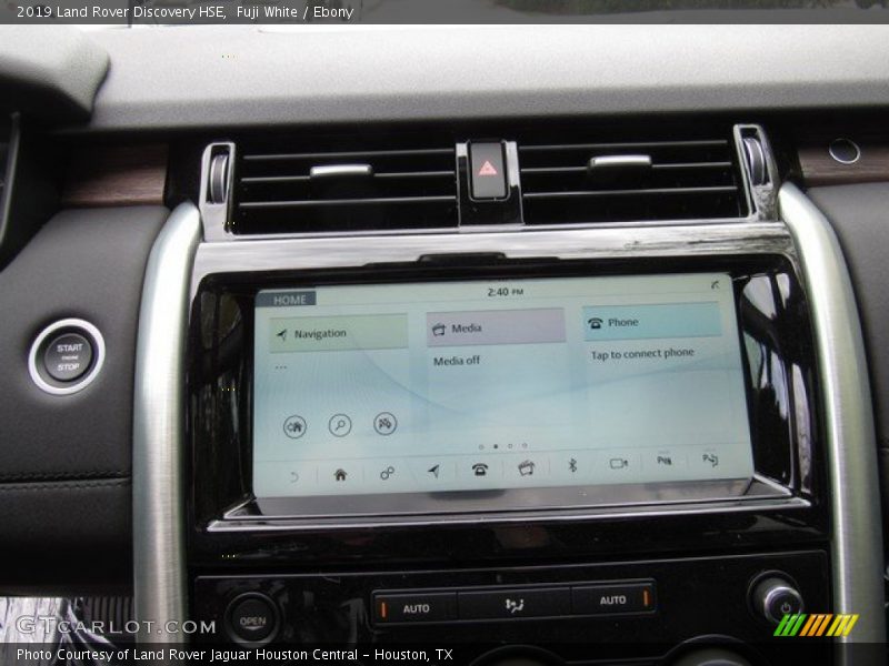 Fuji White / Ebony 2019 Land Rover Discovery HSE