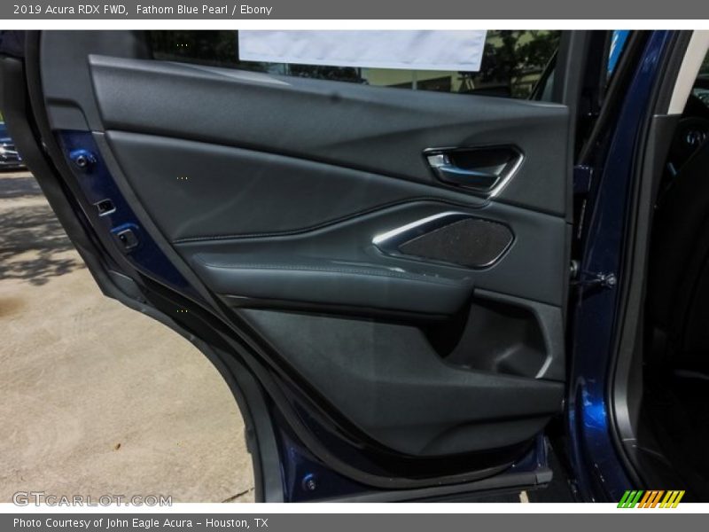 Fathom Blue Pearl / Ebony 2019 Acura RDX FWD
