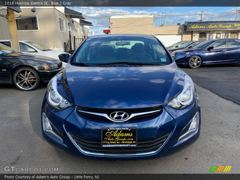 Blue / Gray 2016 Hyundai Elantra SE