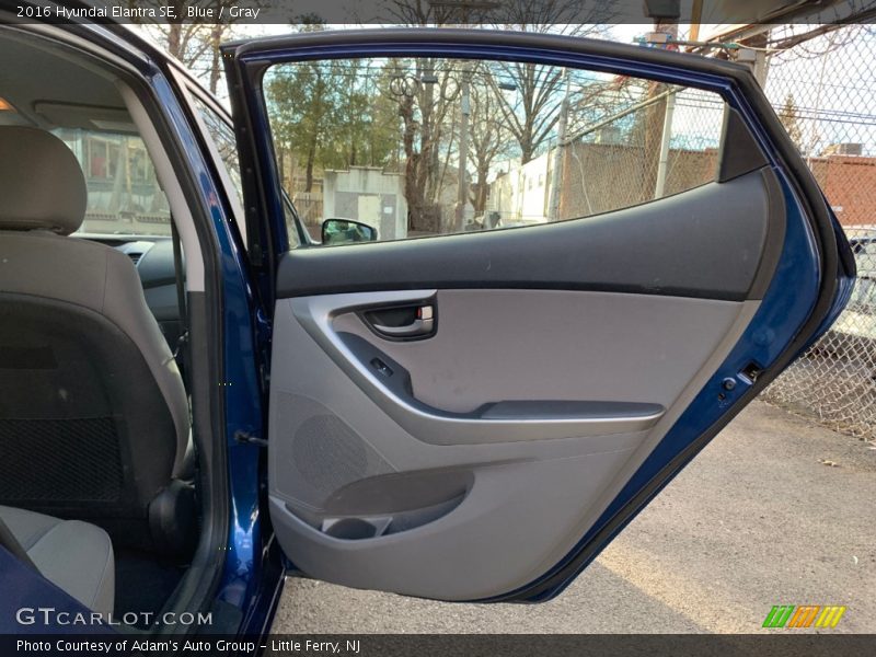 Blue / Gray 2016 Hyundai Elantra SE