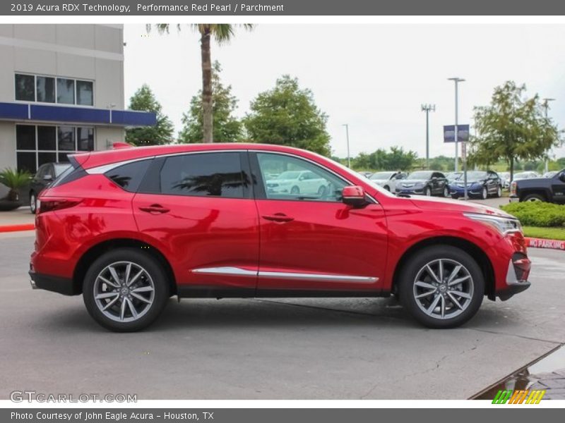 Performance Red Pearl / Parchment 2019 Acura RDX Technology