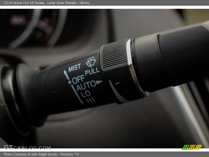 Lunar Silver Metallic / Ebony 2019 Acura TLX V6 Sedan