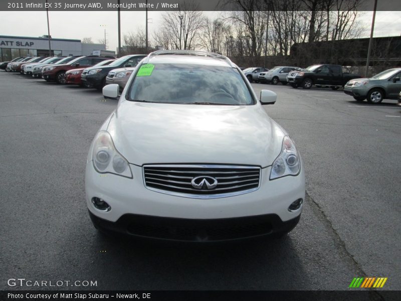 MoonLight White / Wheat 2011 Infiniti EX 35 Journey AWD