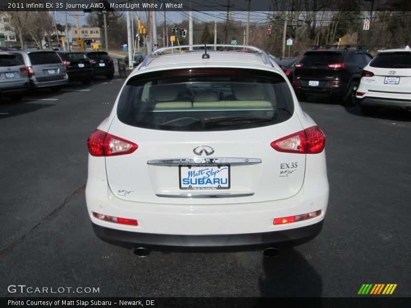 MoonLight White / Wheat 2011 Infiniti EX 35 Journey AWD