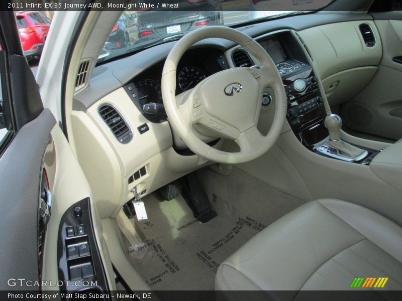 MoonLight White / Wheat 2011 Infiniti EX 35 Journey AWD