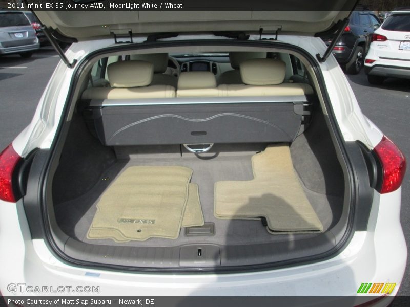 MoonLight White / Wheat 2011 Infiniti EX 35 Journey AWD