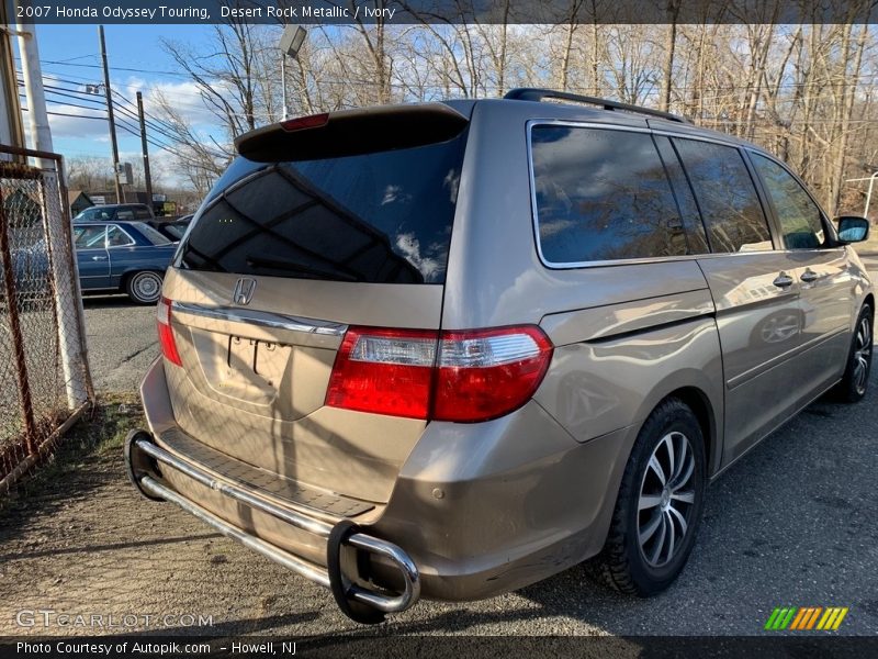 Desert Rock Metallic / Ivory 2007 Honda Odyssey Touring