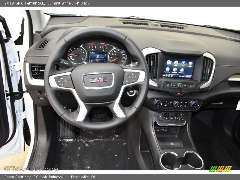 Summit White / Jet Black 2019 GMC Terrain SLE