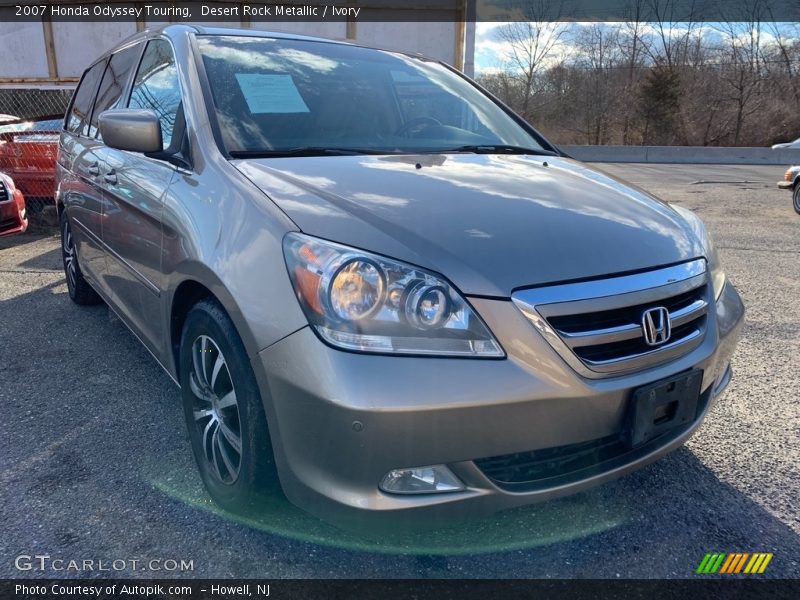 Desert Rock Metallic / Ivory 2007 Honda Odyssey Touring