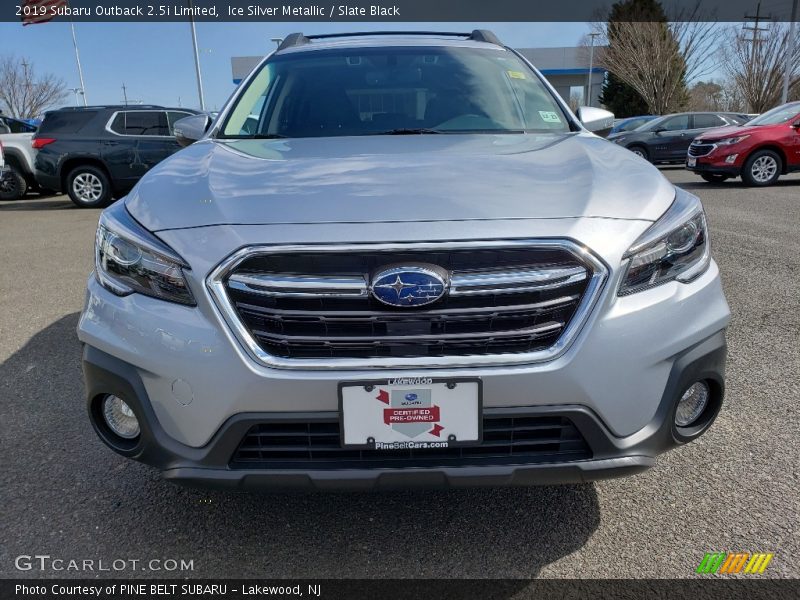 Ice Silver Metallic / Slate Black 2019 Subaru Outback 2.5i Limited