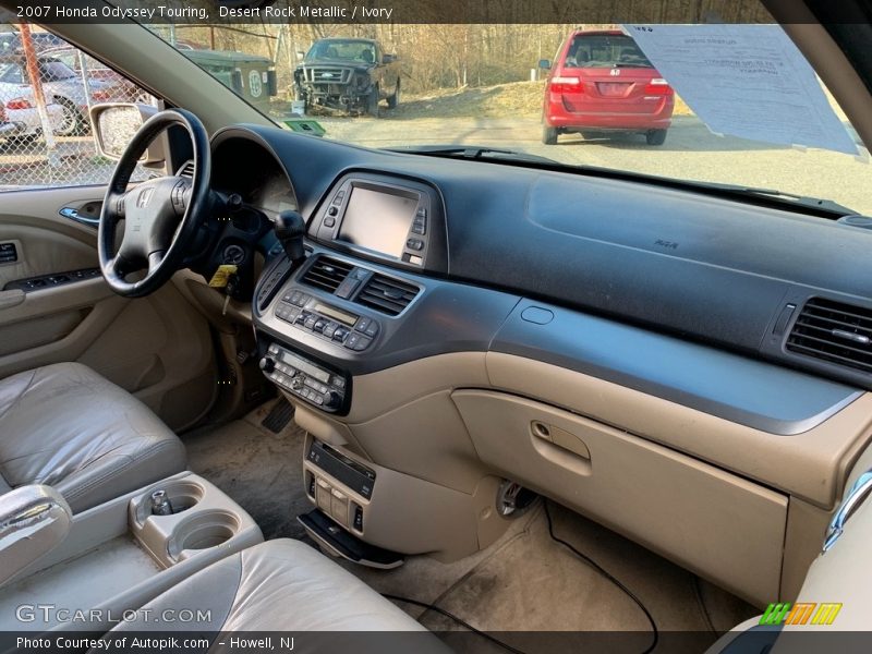 Desert Rock Metallic / Ivory 2007 Honda Odyssey Touring