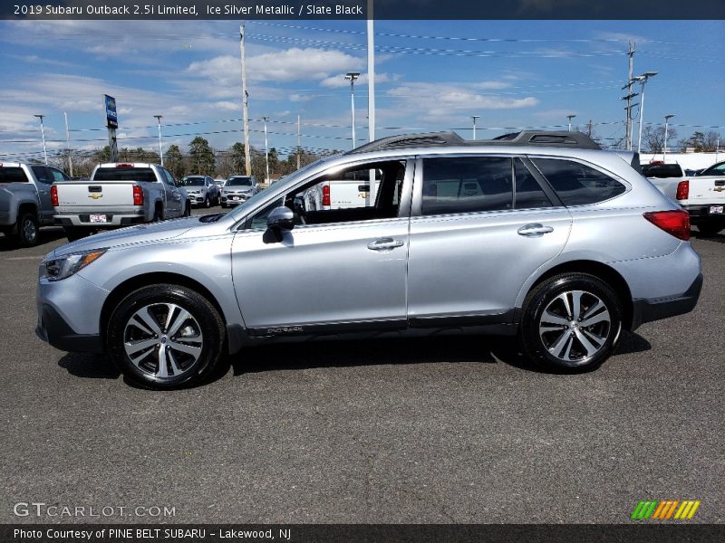 Ice Silver Metallic / Slate Black 2019 Subaru Outback 2.5i Limited