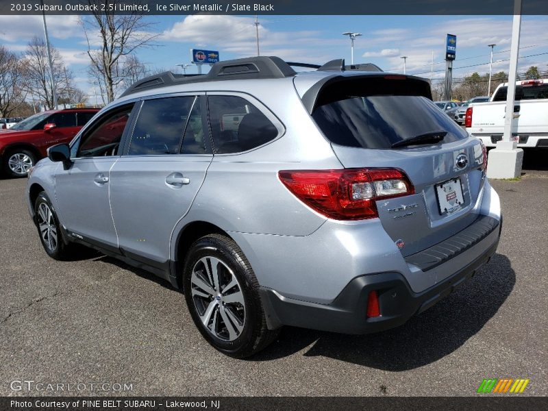 Ice Silver Metallic / Slate Black 2019 Subaru Outback 2.5i Limited