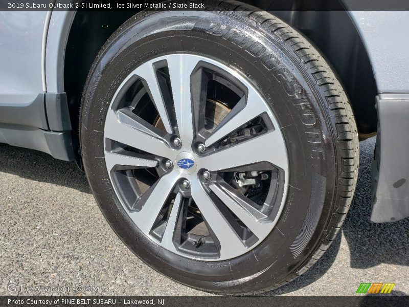 Ice Silver Metallic / Slate Black 2019 Subaru Outback 2.5i Limited