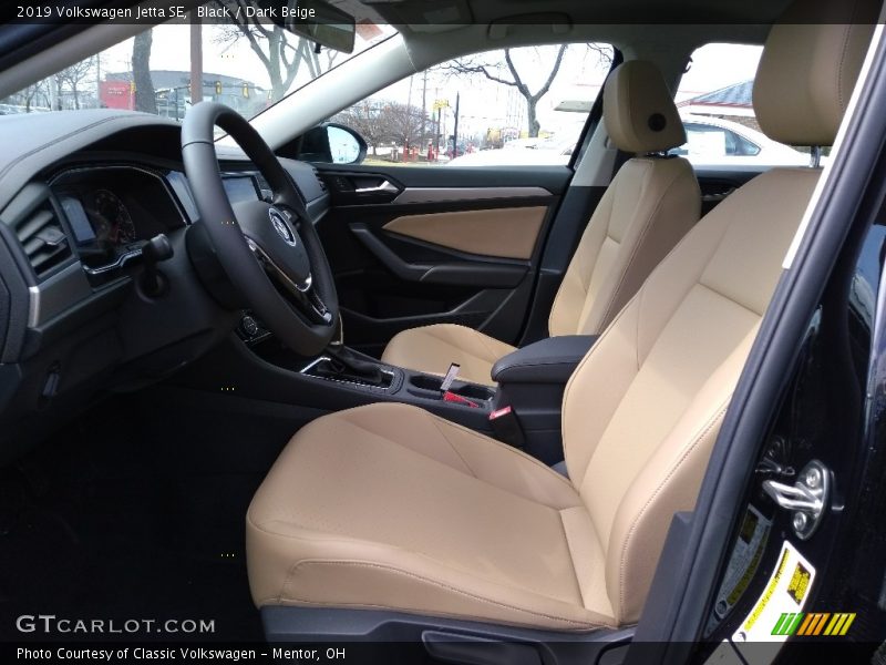 Black / Dark Beige 2019 Volkswagen Jetta SE