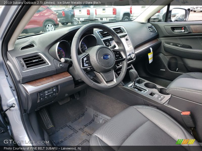 Ice Silver Metallic / Slate Black 2019 Subaru Outback 2.5i Limited