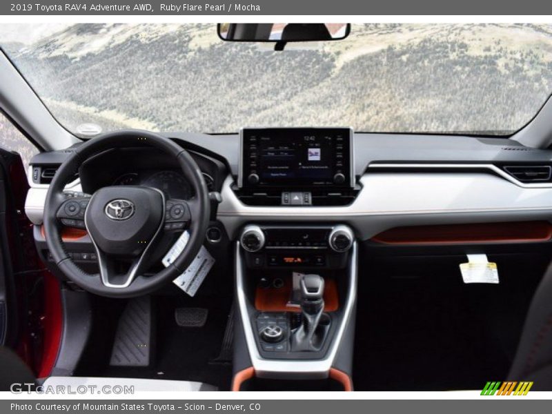 Ruby Flare Pearl / Mocha 2019 Toyota RAV4 Adventure AWD
