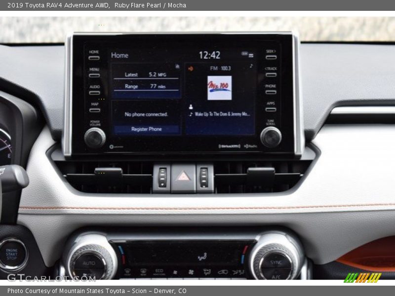 Ruby Flare Pearl / Mocha 2019 Toyota RAV4 Adventure AWD