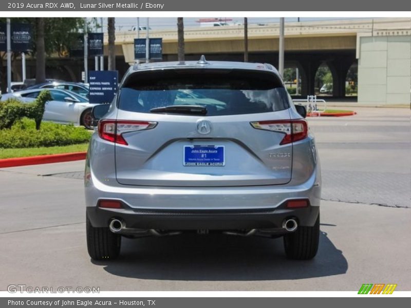 Lunar Silver Metallic / Ebony 2019 Acura RDX AWD