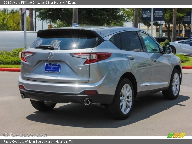 Lunar Silver Metallic / Ebony 2019 Acura RDX AWD
