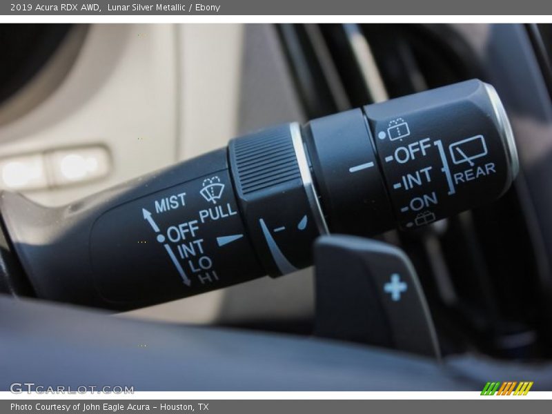 Lunar Silver Metallic / Ebony 2019 Acura RDX AWD