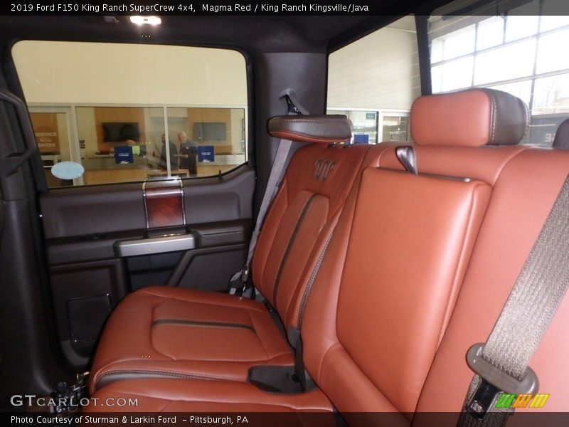 Magma Red / King Ranch Kingsville/Java 2019 Ford F150 King Ranch SuperCrew 4x4