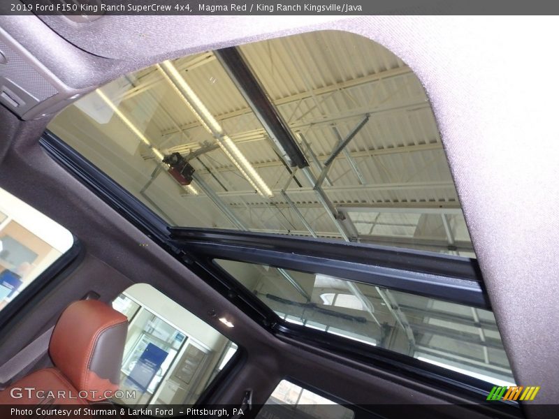 Magma Red / King Ranch Kingsville/Java 2019 Ford F150 King Ranch SuperCrew 4x4