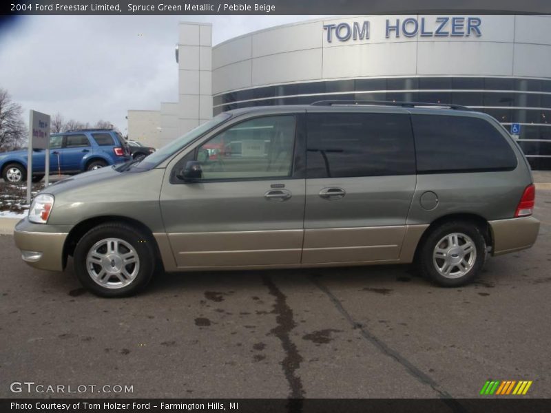 Spruce Green Metallic / Pebble Beige 2004 Ford Freestar Limited