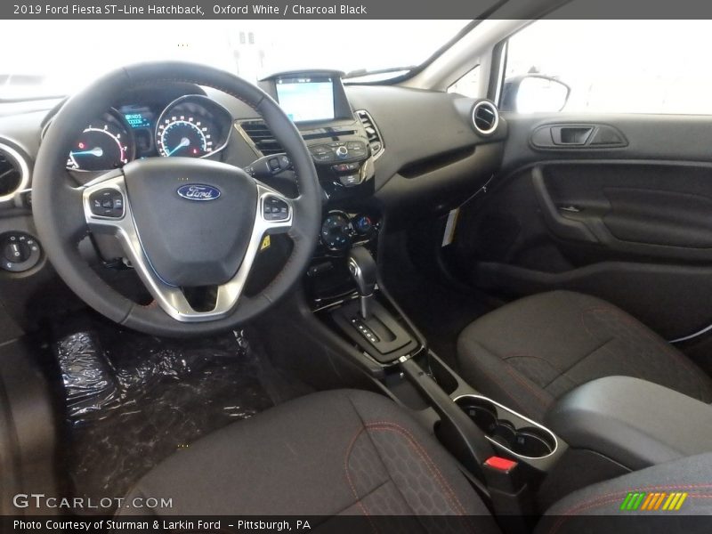  2019 Fiesta ST-Line Hatchback Charcoal Black Interior