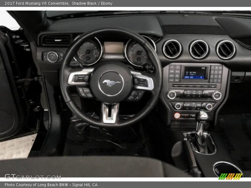 Shadow Black / Ebony 2017 Ford Mustang V6 Convertible