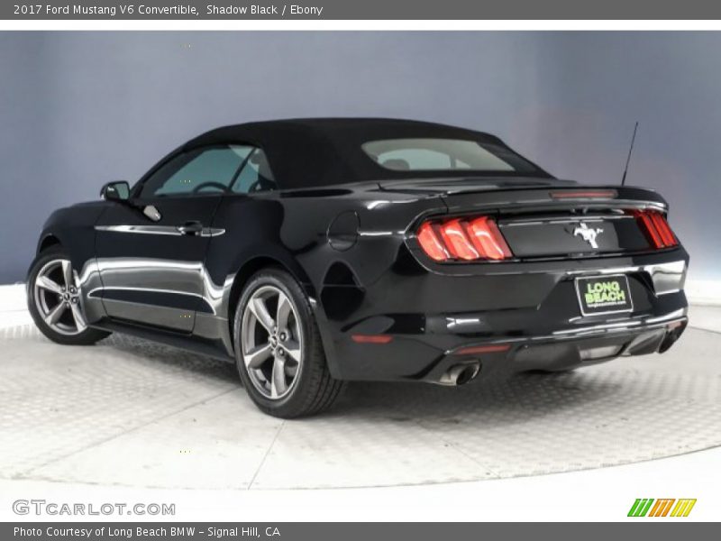 Shadow Black / Ebony 2017 Ford Mustang V6 Convertible
