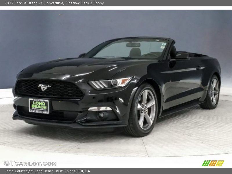 Shadow Black / Ebony 2017 Ford Mustang V6 Convertible
