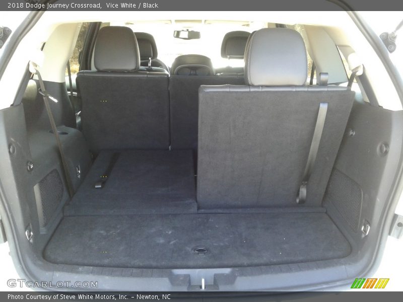 Vice White / Black 2018 Dodge Journey Crossroad