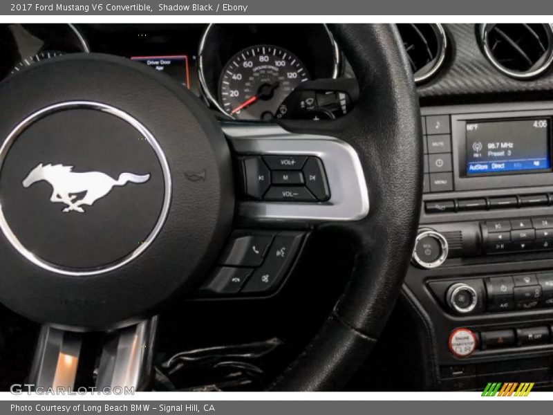 Shadow Black / Ebony 2017 Ford Mustang V6 Convertible