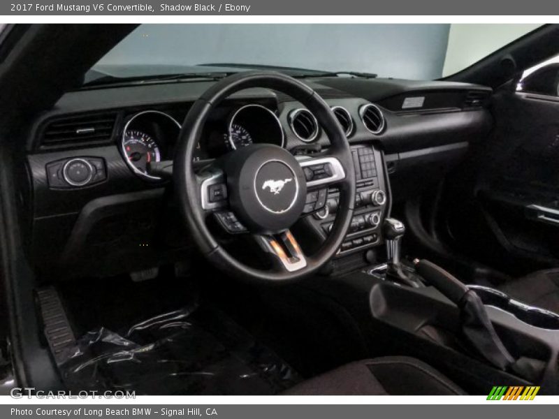 Shadow Black / Ebony 2017 Ford Mustang V6 Convertible