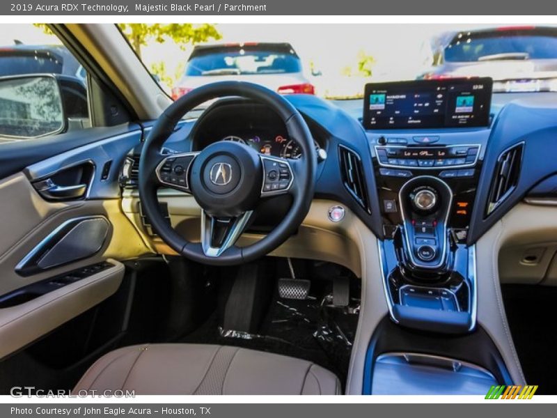 Majestic Black Pearl / Parchment 2019 Acura RDX Technology