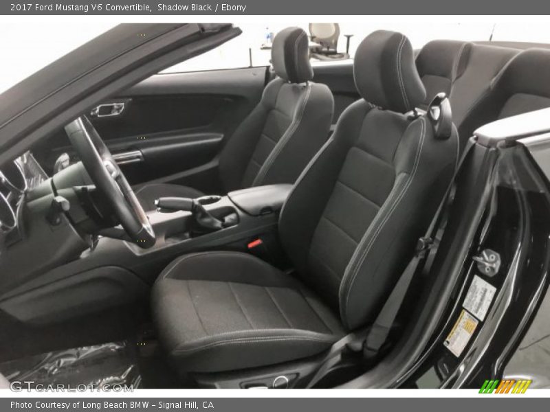 Shadow Black / Ebony 2017 Ford Mustang V6 Convertible