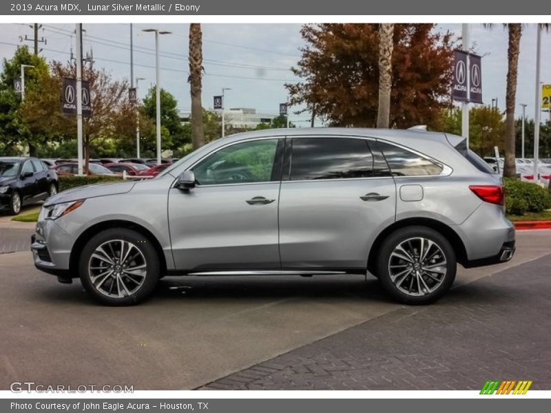 Lunar Silver Metallic / Ebony 2019 Acura MDX