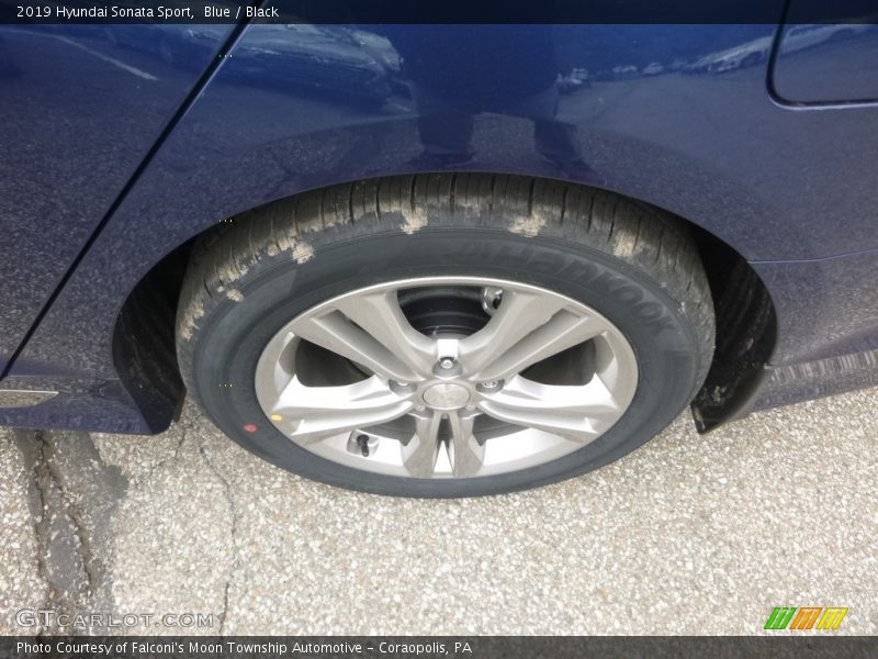 Blue / Black 2019 Hyundai Sonata Sport
