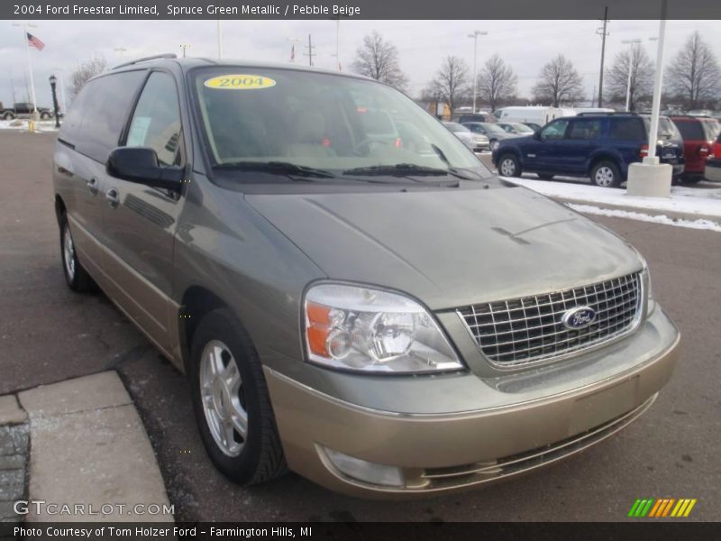 Spruce Green Metallic / Pebble Beige 2004 Ford Freestar Limited