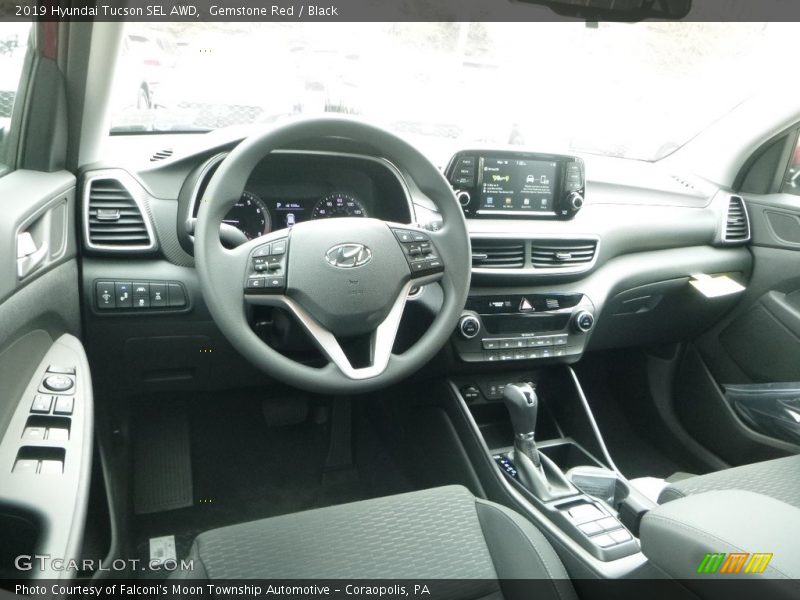 Gemstone Red / Black 2019 Hyundai Tucson SEL AWD