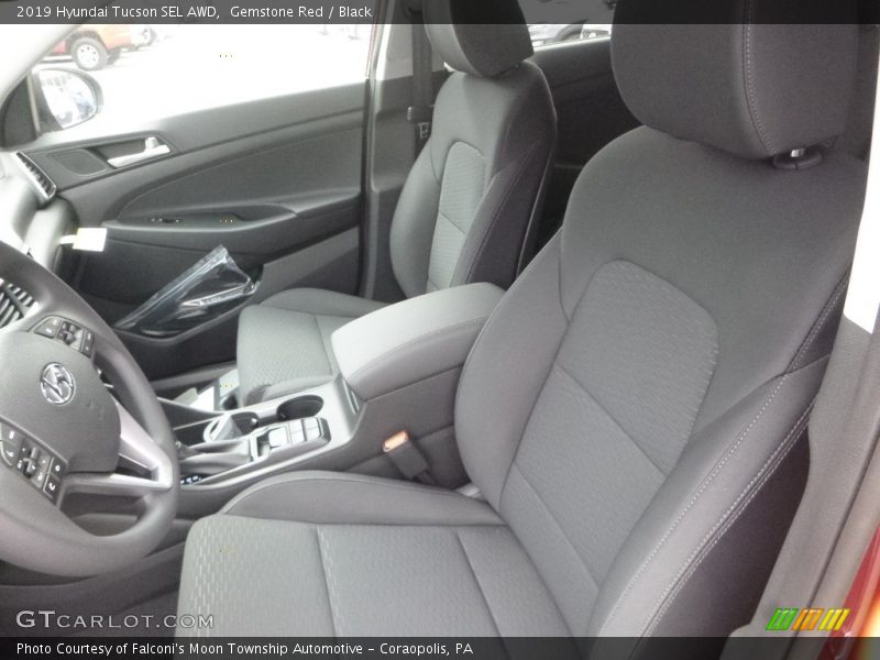 Gemstone Red / Black 2019 Hyundai Tucson SEL AWD