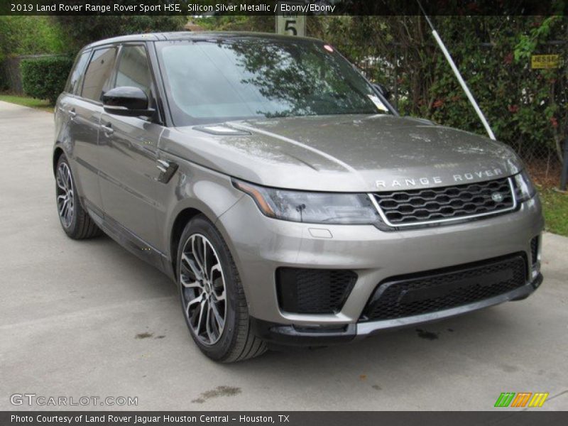 Silicon Silver Metallic / Ebony/Ebony 2019 Land Rover Range Rover Sport HSE