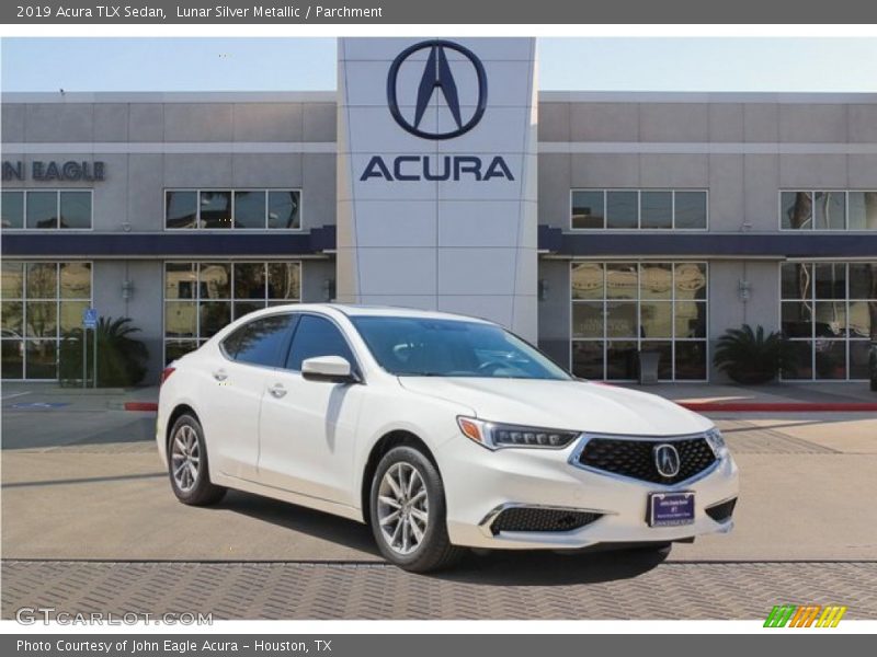 Lunar Silver Metallic / Parchment 2019 Acura TLX Sedan
