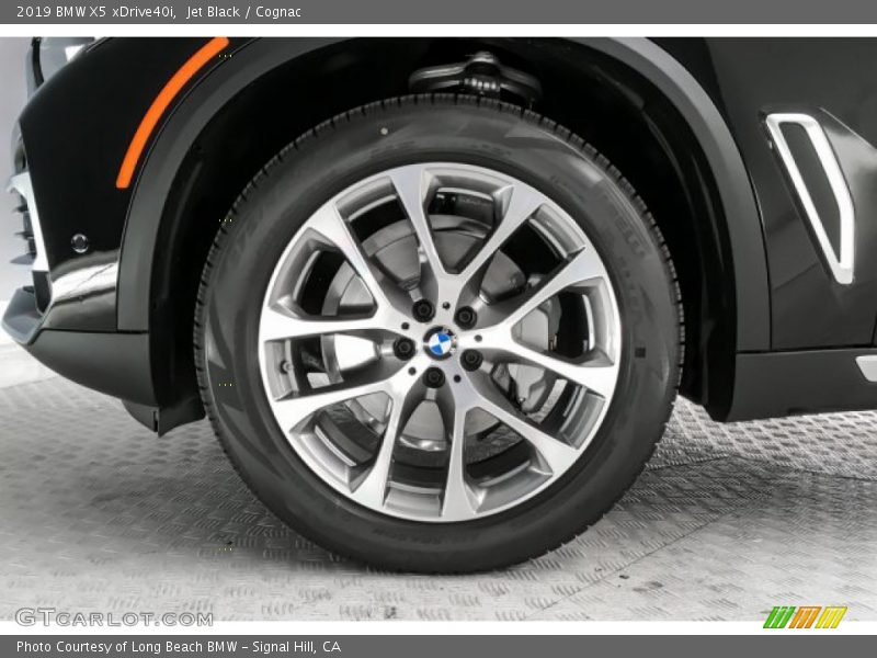 Jet Black / Cognac 2019 BMW X5 xDrive40i