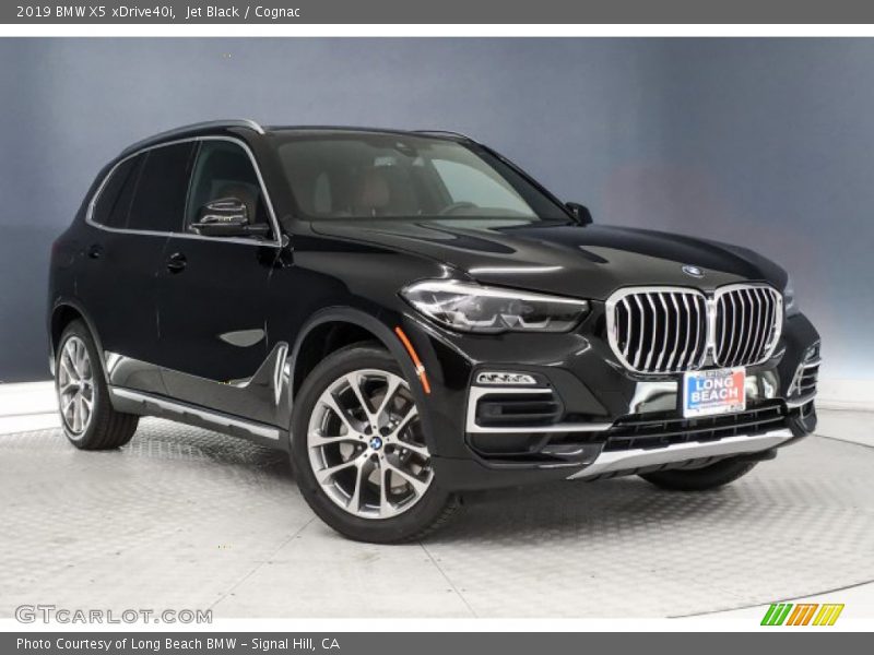 Jet Black / Cognac 2019 BMW X5 xDrive40i